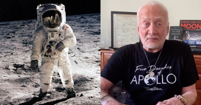 Apollo 11: 89 Year Old Buzz Aldrin Gets Emotional, Feels Lucky To Have