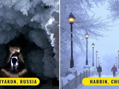 coldest places on earth