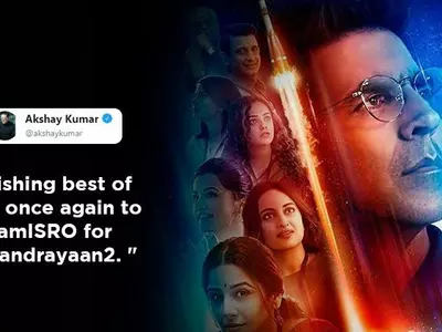 ISRO Sends Best Wishes For Akshay Kumar’s Mission Mangal, He Wishes Them Luck For Chandrayaan 2