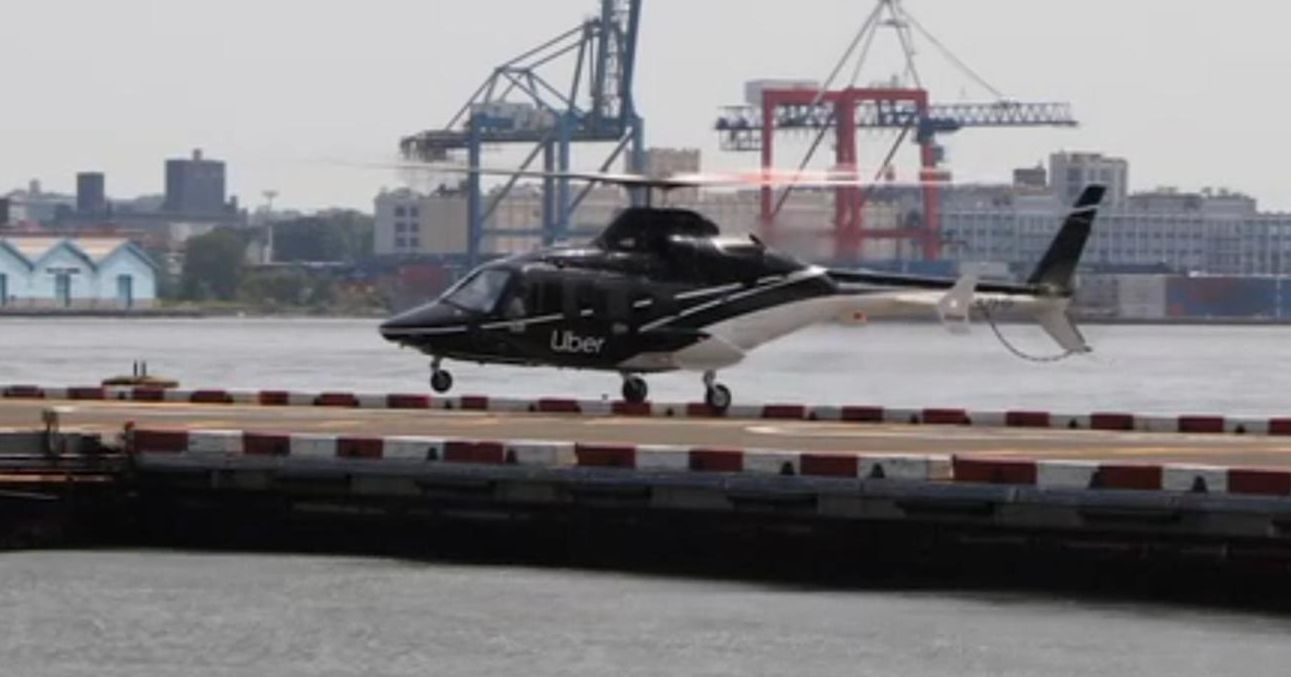 Uber Launches Helicopter Service In New York