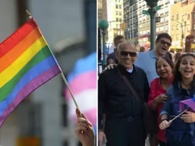 Vidya Balan Participates In Pride Parade In New York, Smiles Gleefully In Pics With Family