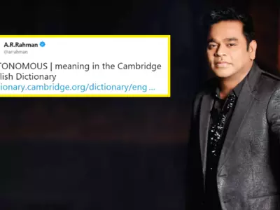 AR Rahman Wades Into The Uproar Over Hindi Language Row With His Cryptic ‘Autonomous’ Tweet