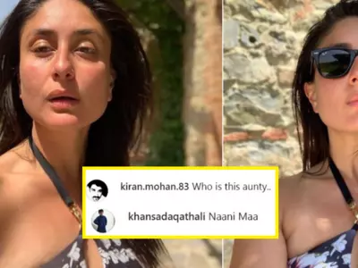 Aunty Kareena Kapoor, call trolls because for looking old because they can't mind their own business