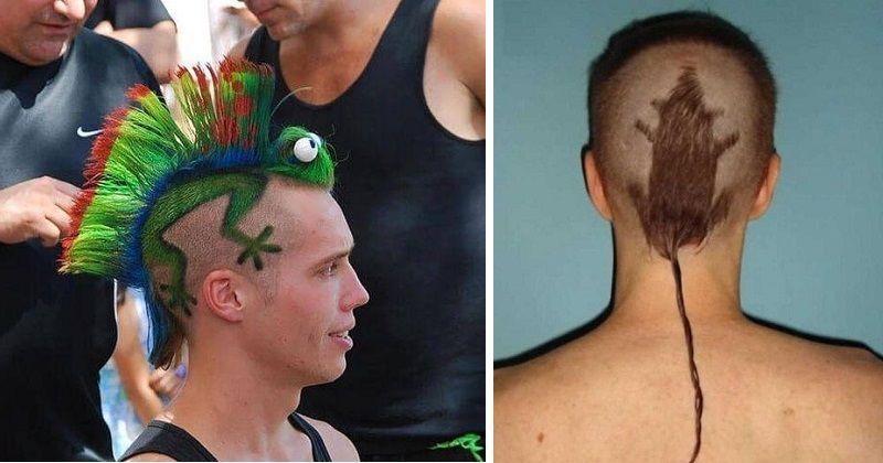 30 Of The Craziest Haircuts Ever  Bored Panda