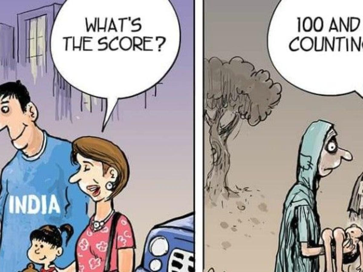 These Eight Cartoons Perfectly Sum Up The Tragedies Faced By People And Shake Up Our Core These Eight Cartoons Perfectly Sum Up The Tragedies Faced By People And Shake Up Our Core