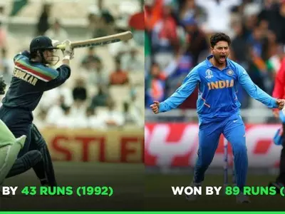 India have always beaten Pakistan in World Cups
