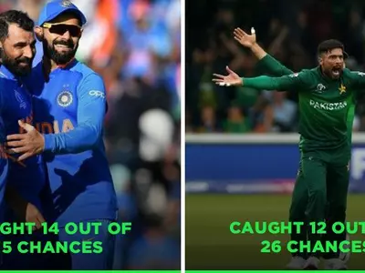India have dropped only one catch in the World Cup