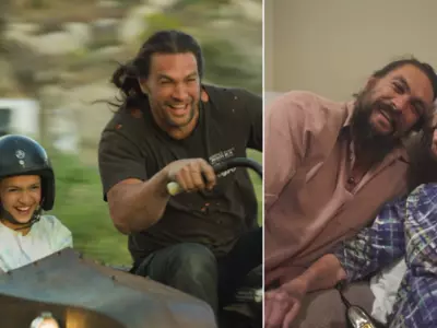 Jason Momoa Builds Harley Davidson From Scratch With The Help Of His Kids & It’s Beautiful!