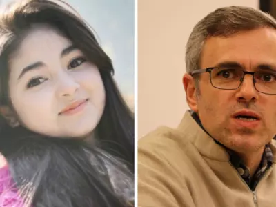 Omar Abdullah has come out in support of Zaira Wasim.