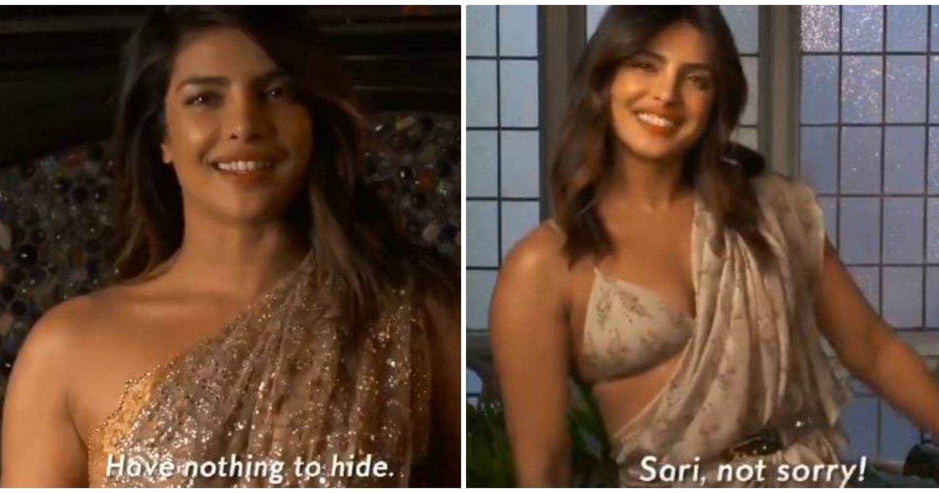 Flaunting Her Sexy Sari Priyanka Chopra Gives 5 Kickass Lessons Worth Considering