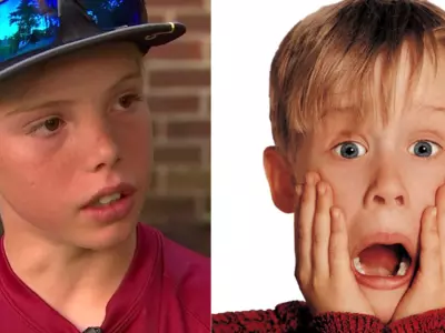 Real Life ‘Home Alone’: An Eleven Year Old Boy Fights Off Intruder With The Help Of Machete