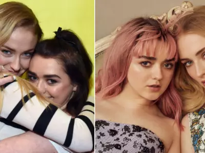 Sophie Turner and Maisie Williams want to make a movie about their friendship.