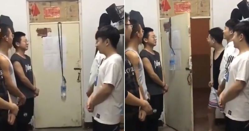 Chinese Jugaad: Group Of Hostel Students Make Automatic Door With Just ...