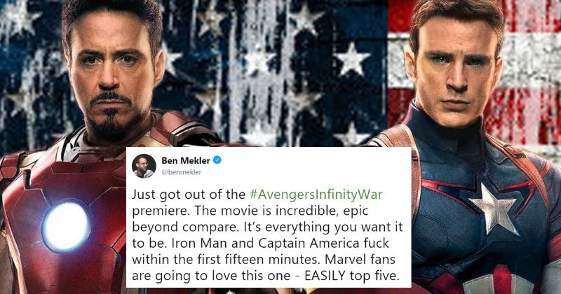Iron Man Had Sex With Captain America Man Posts Fake Movie Reviews