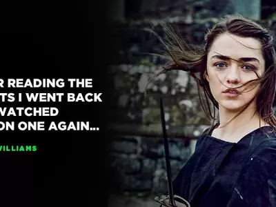 It’s Time To Re-Watch Game Of Thrones Season 1 Because Maisie Williams Says Finale Has A Lot Of Refe