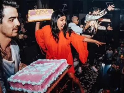 Keeping Up With The Tradition, Priyanka Chopra Threw Cake At Audience During Steve Aoki’s Concert