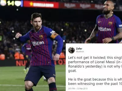 Lionel Messi is a legend