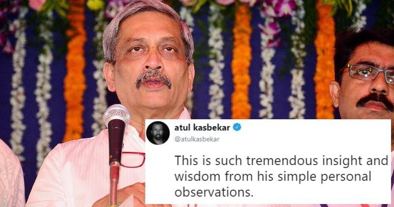 Manohar Parrikar's Watermelon Story Shows He Was A Simple Man & An 