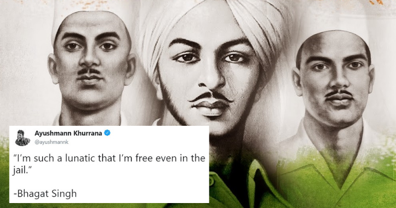 On Their 88th Anniversary Of Martyrdom Celebs Pay Tribute To Bhagat Singh Rajguru Sukhdev Thingiverse is a universe of things. martyrdom celebs pay tribute