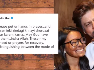 Shah Rukh Khan Spends Time With Acid Attack Survivors, Writes A Heart-Felt Message For Them