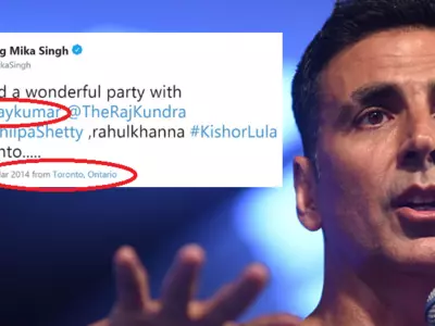 Akshay Kumar has not been to Canda in last seven years, Twitter user proves him wrong.