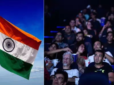 Bengaluru man arrested for not standing up during national anthem.