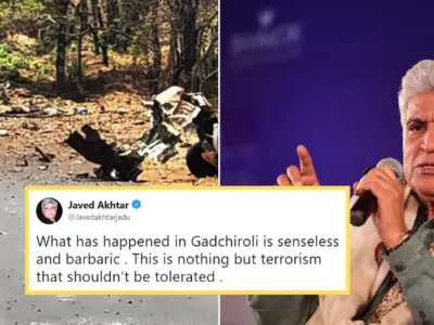 Javed Akhtar Condemn Naxal Attack In Gadchiroli That Killed At Least 15.