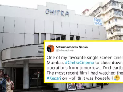 Mumbai's Chitra Cinema in Dadar is shutting down after seven decades. End of single screen theatres?