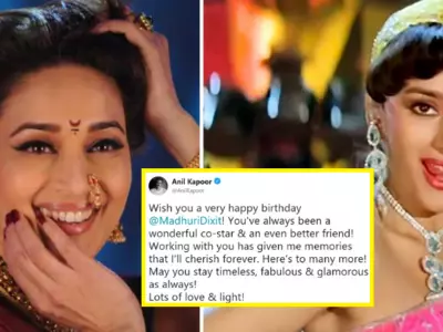 On Dancing queen of Bollywood Madhuri Dixit’s birthday, Bollywood is showering her with blessings