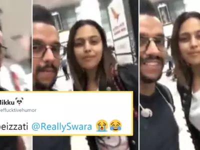 Swara Bhasker shuts man who sneakily recorded a selfie video with her saying Aayega Toh Modi Hi.