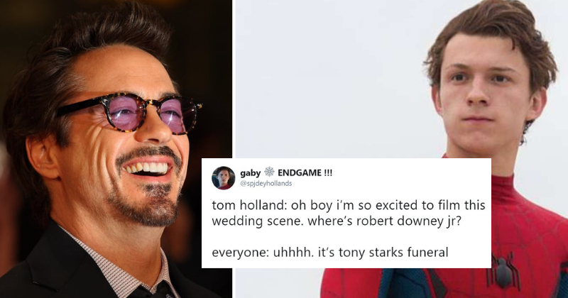 Spider Man Thought Endgame S Final Scene Was A Wedding He Kept Wondering Where Was Iron Man