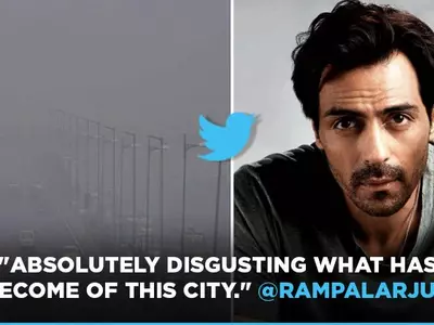 Arjun Rampal Lands In Delhi Amid 'Severe' Air Quality Index, Says 'Air Is Just Unbreathable'
