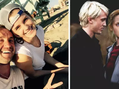 Did You Know There Was Always A 'Spark' Between Emma Watson & Tom Felton On Harry Potter Sets?