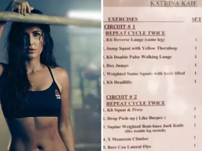 Katrina Kaif Shares The Secret To Her Gorgeous Figure, Gives A Glimpse Into Her Workout Routine