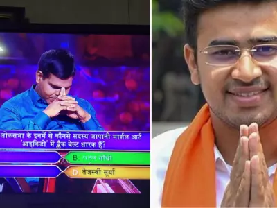 KBC Contestant Wrongly Choses Tejasvi Surya Instead Of Rahul Gandhi, MP Says Bro, I Feel Bad For You