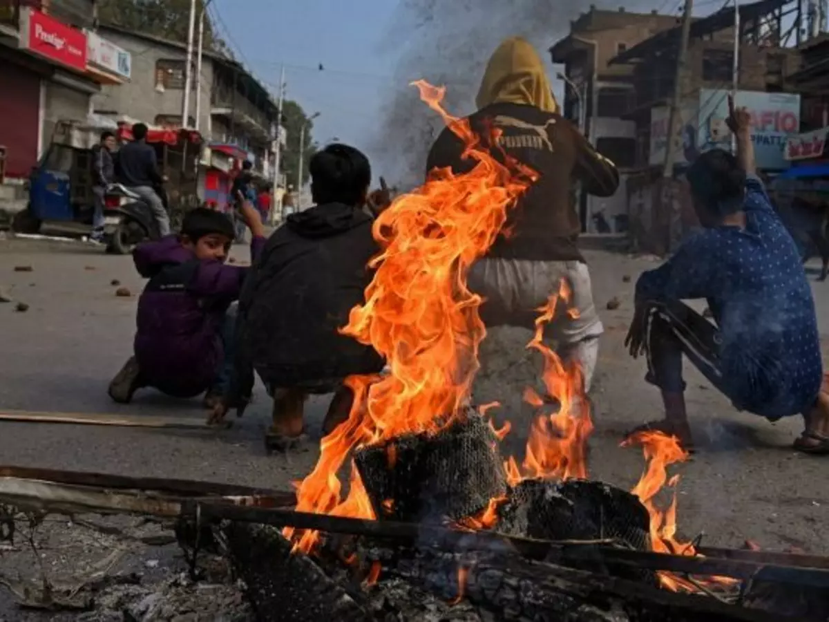 Unrest Intensifies As Terrorists Burn Down A Govt School In Kashmir Ahead Of Board Exam Today Unrest Intensifies As Terrorists Burn Down A Govt School In Kashmir Ahead Of Board Exam Today