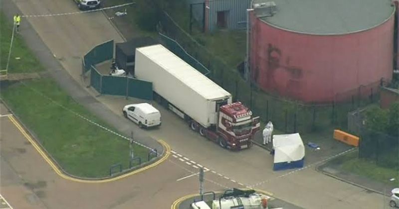 39 People Found Dead In Lorry Container In Southeast England