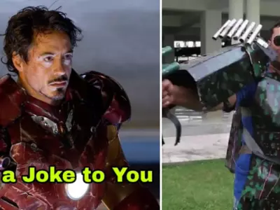 Indian Man Designs Iron Man-Inspired Suit, People Troll Him And Call Him 'Sasta Tony Stark'