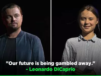 Leonardo DiCaprio Criticises World Leaders, Lauds Greta Thunberg In His Global Citizen Speech
