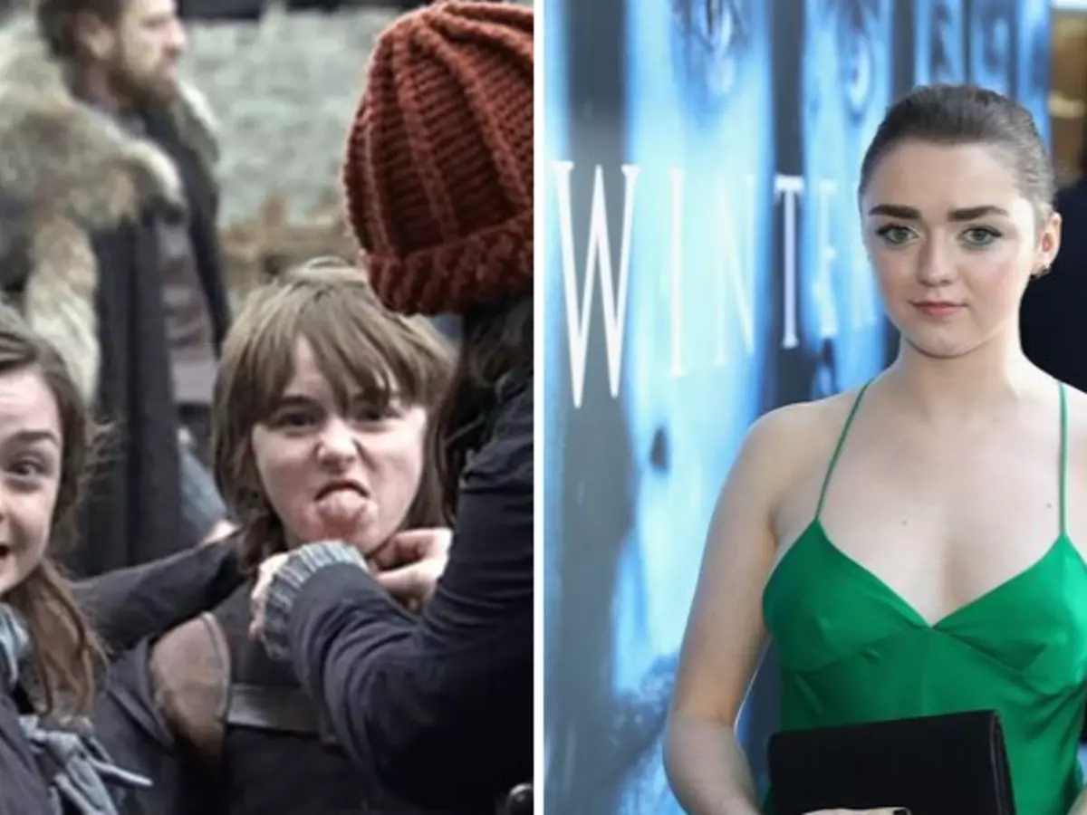 Maisie Williams Says Game Of Thrones Makers Put Strap Across