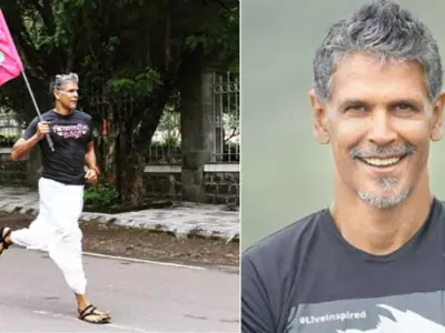 Milind Soman Shares He Ran 25 Kms Wearing Dhoti & Chappal, Says 'Don’t Let Anything Stop You'