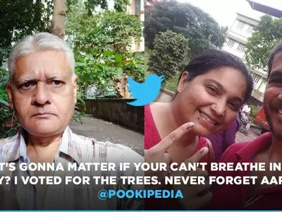 Mumbaikars Share Inked Selfie With #VotedForAarey, Ask Voters To Choose Their Leaders Wisely