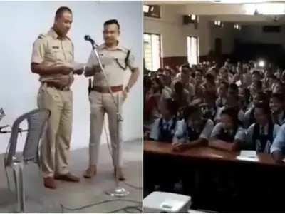 Amidst Horrific Videos Of Police Atrocities, Meghalaya Cops Play Guitar & Sing For Students Against