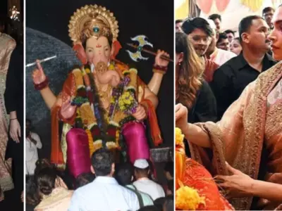 Deepika Padukone Visits Lalbaugcha Raja, Walks Barefoot As She Offers Prayers To Lord Ganesha!