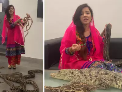 In response to abrogation of Article 370, Pak singer Rabi Pirzada threatnes snake attack on PM Modi.