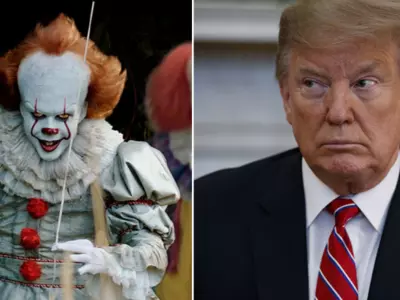 'It' Director Compares Donald Trump With Pennywise, Says He Does Exactly What A Clown Does