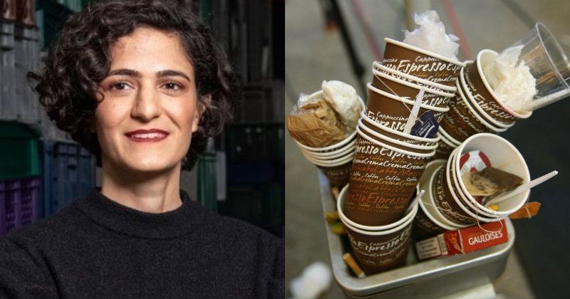 Safia Qureshi Wants To Save The World From Toxic Coffee Cup Waste With