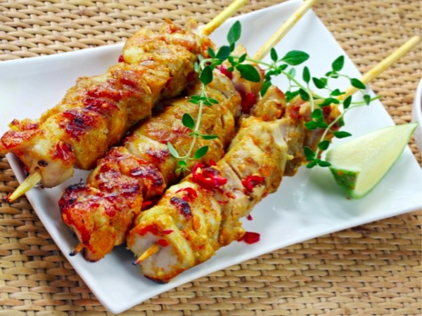 Chicken Kebabs With A Healthy Twist