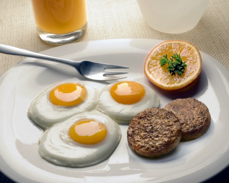 Eggs for breakfast