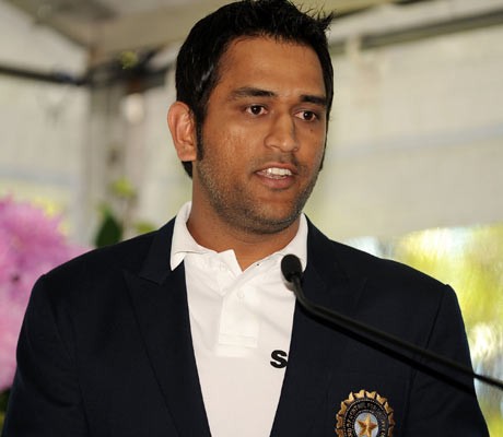Dhoni hints at Test retirement by 2013